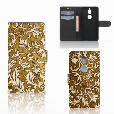 Wallet Case Nokia 7 Barok Goud Wallet Case Nokia 7 Barok Goud