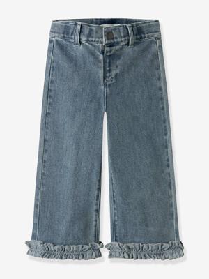 Ruime jeans voor meisjes LIL'ATELIER MINI gebleekt denim Ruime jeans voor meisjes LIL'ATELIER MINI gebleekt denim