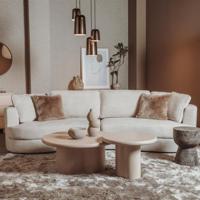 Tower Living Organische 3-zits Bank 'Sunderland' kleur Ivory - thumbnail