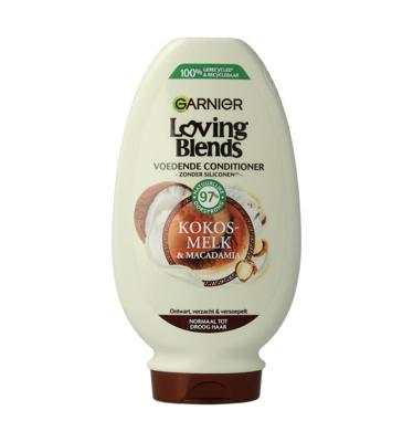 Garnier Loving blends conditioner kokosmelk 250 Milliliter Garnier Loving blends conditioner kokosmelk 250 Milliliter