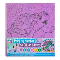 Creative Craft Group Schilderen op nummer glitter canvas, 9dlg. - thumbnail