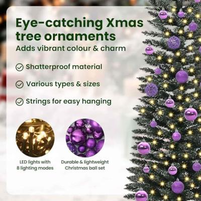 VidaXL Kunstkerstboom met 150 led groen 150 cm pvc en plastic en staal