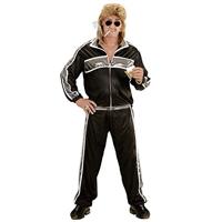 Trainingspak disco zwart - thumbnail