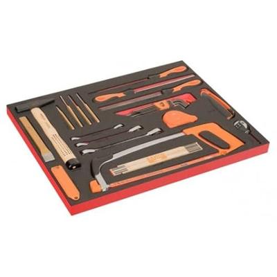Bahco Foaminlay Fit&Go 3/3 met slaggereedschap | snijgereedschap | vijlen en inbussleutels - met lasermarkering - 36-delig - FF1A216LM