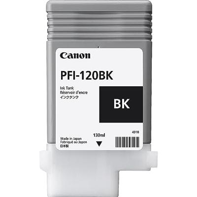 Canon Inktcartridge PFI-120 BK Origineel Zwart 2885 C 001 Canon Inktcartridge PFI-120 BK Origineel Zwart 2885 C 001