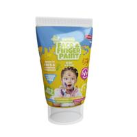 Natural Face & Fingerpaint tube - groen en geel, 2x65ml - thumbnail
