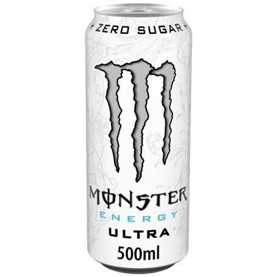 Energiedrank monster ultra blik 500ml