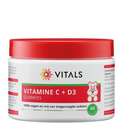 Vitals Vitamine C + D3 60 Gummies