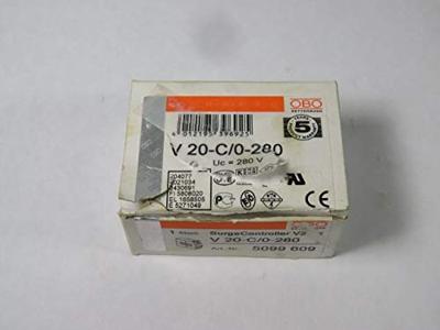OBO Bettermann 5099609 V20-C 0-280 Overspanningsafleider 20 kA 1 stuk(s) OBO Bettermann 5099609 V20-C 0-280 Overspanningsafleider 20 kA 1 stuk(s)