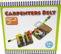 Jonotoys Primi passi houten werkbank gereedschappen riem - thumbnail