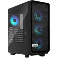 PC Fractal Design Meshify 2 Compact Lite RGB Black TG Light Tint ATX - thumbnail
