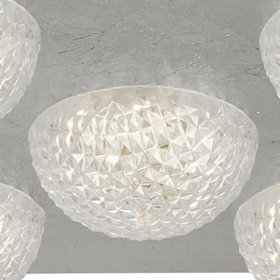 Searchlight Design plafondlampCelestia 5-lichts grijs - 32511-5SI