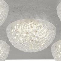 Searchlight Design plafondlampCelestia 5-lichts grijs - 32511-5SI - thumbnail