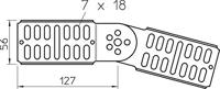 OBO Bettermann 7082010 Scharnierverbinding Metaal 1 stuk(s) - thumbnail