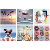 3D Puzzel - EDUCA - Kubus Esthetiek - 216 Stukken - 6 Puzzels van 36 Stukken - Uitdaging 8 Jaar + (20125) - thumbnail