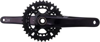 SHIMANO crankstel "deore xt fc-m8120" crankset shim.xt fcm8120 26/36t.180mm ht2 12sp.bo. - thumbnail