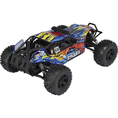 Reely Stagger Brushed 1:10 RC auto Elektro Buggy 4WD 100% RTR 2,4 GHz Incl. accu, oplader en batterijen voor de zender Reely Stagger Brushed 1:10 RC auto Elektro Buggy 4WD 100% RTR 2,4 GHz Incl. accu, oplader en batterijen voor de zender