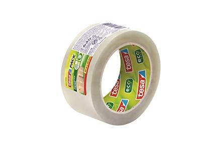 Tesapack eco & ultra strong ecologo, 50 mm x 66 m, transparant
