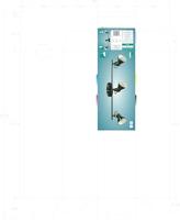 Eglo Landelijke plafondspotsSeras 3-lichts nikkel met creme - 96554 - thumbnail