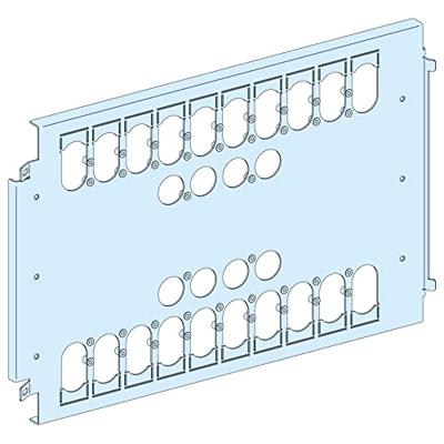 Schneider Electric LVS03461 PrismaSeT-P, montageplaat, 2x Compact NSX/NSX Vigi400-630 3-4-polig, verticaal, breedte = 650mm, hoogte = 11Module Montageplaat 1 Schneider Electric LVS03461 PrismaSeT-P, montageplaat, 2x Compact NSX/NSX Vigi400-630 3-4-polig, verticaal, breedte = 650mm, hoogte = 11Module Montageplaat 1
