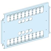 Schneider Electric LVS03461 PrismaSeT-P, montageplaat, 2x Compact NSX/NSX Vigi400-630 3-4-polig, verticaal, breedte = 650mm, hoogte = 11Module Montageplaat 1 - thumbnail