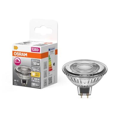 OSRAM HOMELIGHTING 4099854456893 LED-reflectorlamp-lamp Energielabel E (A - G) GU5.3 6.1 W Warmwit (Ø x h) 50.00 mm x 50.00 mm 1 stuk(s)