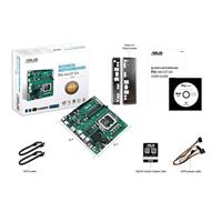 Asustek Computer Pro H610T D4-CSM Moederbord Socket Intel LGA 1700 Vormfactor Mini-ITX Moederbord chipset Intel® H610 - thumbnail