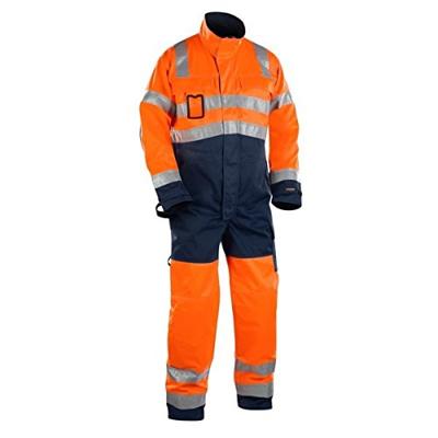 Blåkläder Overall High-Vis 63731804 | High-Vis Oranje/Marineblauw | Maat 48 - 7330509254424