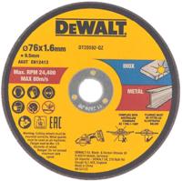 DeWALT DT20592 Doorslijpschijf RVS/Metaal 76 mm VE=3 - thumbnail