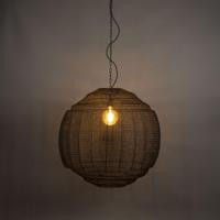 Dutchbone Hanglamp 'Meezan' 70cm, kleur Zwart - thumbnail