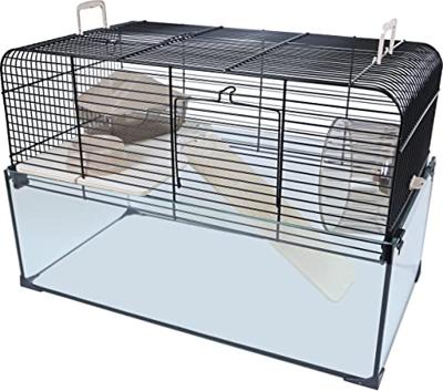 Interzoo hamsterkooi Vision 51 zwart Interzoo Gebr. de Boon - Gebr de boon