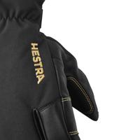 Hestra Army Leather Gore-Tex 3 Vinger Handschoen Black/Black 9 - thumbnail
