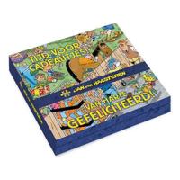Kaartenmapje Jan van Haasteren, Tijd voor cadeautjes 10 Stuks - thumbnail