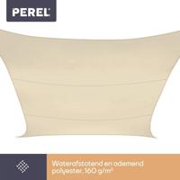 Perel GSS4430CR Schaduwdoek sun sails 4000 mm x 3000 mm 1 stuk(s) - thumbnail