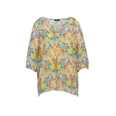 No Secret tuniek met paisleyprint geel/donkerrood/blauw No Secret tuniek met paisleyprint geel/donkerrood/blauw