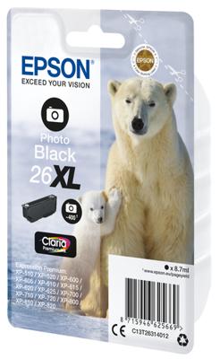 Epson 26XL foto zwart - thumbnail