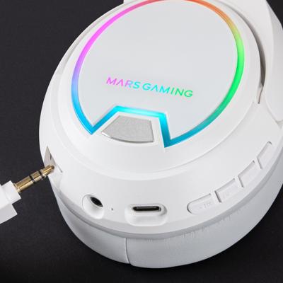 Hoofdtelefoon met microfoon Mars Gaming MHW100W