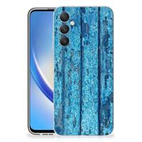 Samsung Galaxy A05S | Bumper Hoesje | Wood Blue - thumbnail