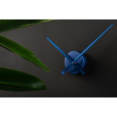 Karlsson Wandklok Little Big Time Mini Metallic - Blauw - Ø41cm