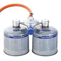 CADAC Dual Power Pak gasdrukregelaar - met gasslang van 85 cm - thumbnail
