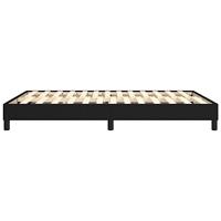 Boxspringframe stof zwart 140x200 cm - thumbnail