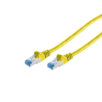 S-Conn 75711-0.25Y netwerkkabel 0,25 m Cat6a S/FTP (S-STP) Geel S-Conn 75711-0.25Y netwerkkabel 0,25 m Cat6a S/FTP (S-STP) Geel