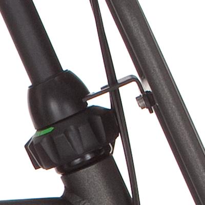 Cortina balhoofd beugel voordrager 28 h black gold matt