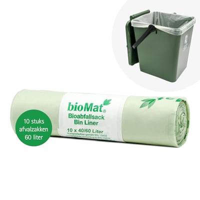 Biomat Composteerbare vuilniszakken 40/60l - 10 st.