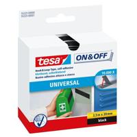 Klittenband tesa on off zelfkl 2.5mx20mm zwart | 6 stuks - thumbnail