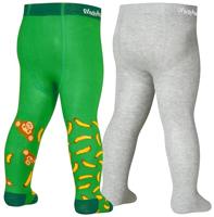 Playshoes maillot 2-pack groen | grijs Maat - thumbnail