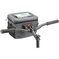 Klickfix stuurtas aventour city 6.5l grijs - thumbnail