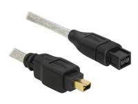 Delock 82588 Kabel FireWire 9-pins male > 4-pins male 1 m - thumbnail