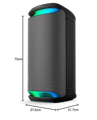 Sony SRSXV800B.CEL Bluetooth luidspreker Spatwaterdicht, USB Zwart