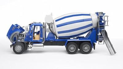 bruder MACK Granite truck met betonmixer modelvoertuig